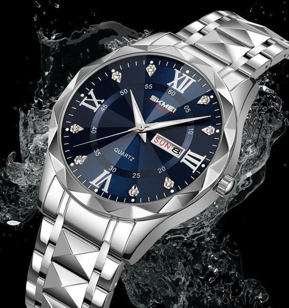 Skmei 9369SIBU Silver-Blue 1080-3165 фото