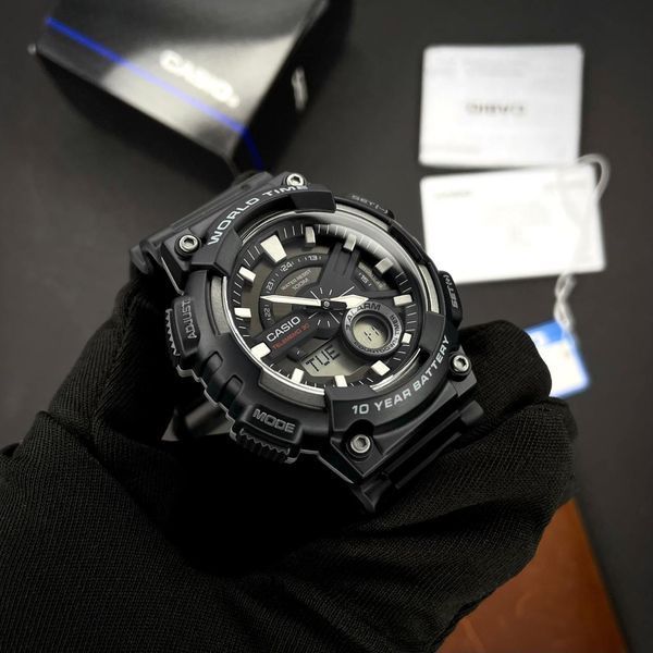 Чоловічий годинник Casio AEQ-110W-1A 1141-0138 фото