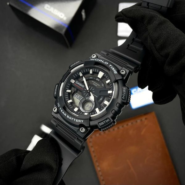 Чоловічий годинник Casio AEQ-110W-1A 1141-0138 фото