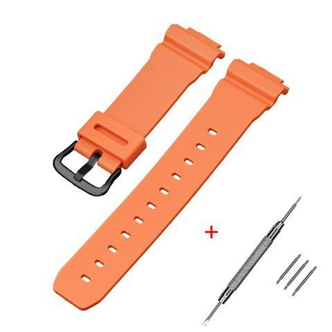 Ремінець для Casio G-Shock DW-6900 Orange BK 1051-0833 фото
