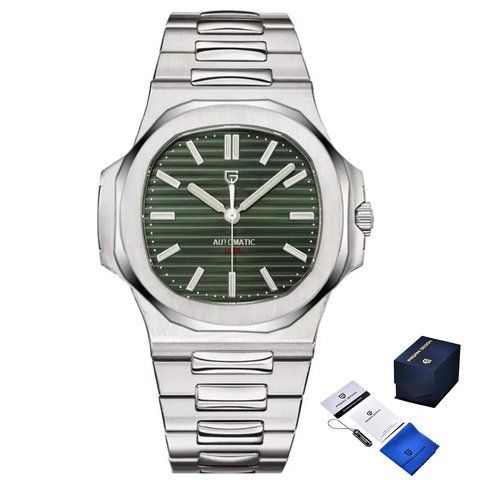 Годинник наручний Pagani Design PD-1728 Silver-Black 1138-0029 фото