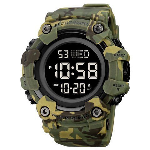Часы наручные Skmei 1968CMGN Green Camo 1080-0802 фото