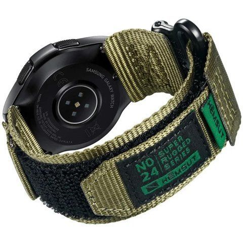 Ремінець для годинника Hemsut HGA121 Super Strong Nylon Green 20mm 1051-1267 фото