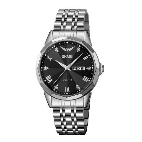 Годинник наручний Skmei 2291SIBK Silver-Black 1080-2485 фото