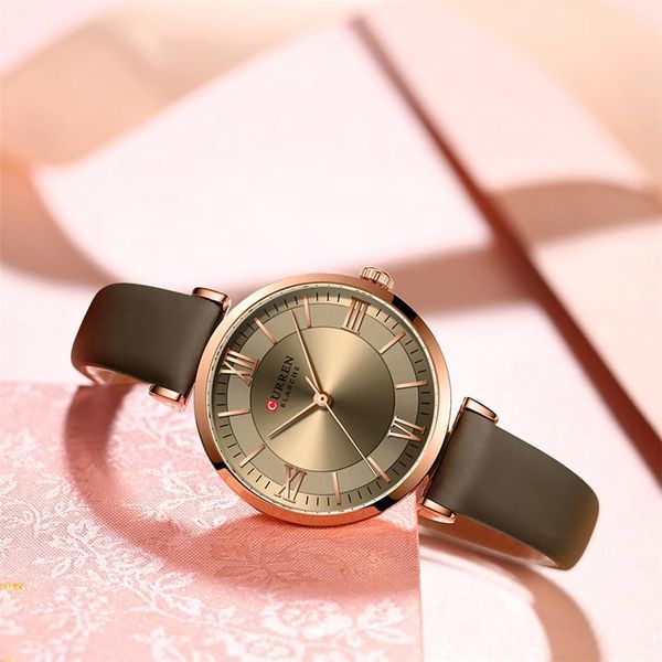 Сurren 9079 Rose Gold-Coffee 1008-0603 фото