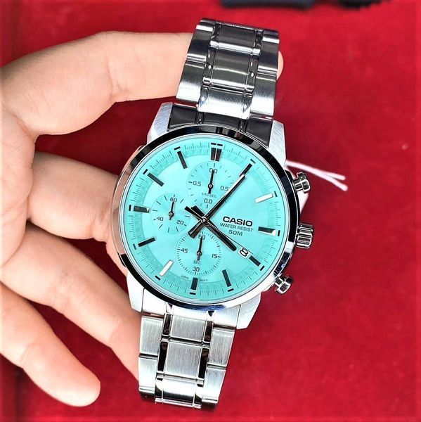 Чоловічий годинник Casio MTP-E510D-2A 1141-0319 фото