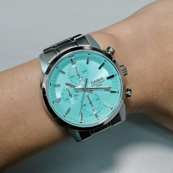 Чоловічий годинник Casio MTP-E510D-2A 1141-0319 фото