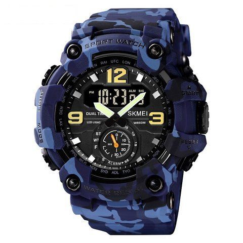 Часы наручные Skmei 1637 Blue-Military SALE 1080-0748 фото