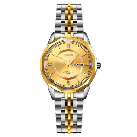 Годинник наручний Skmei 9264TGDGD Silver/Gold-Gold 1080-2413 фото