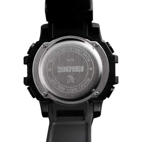 Годинник наручний Skmei 1475BK All Black 1080-0812 фото