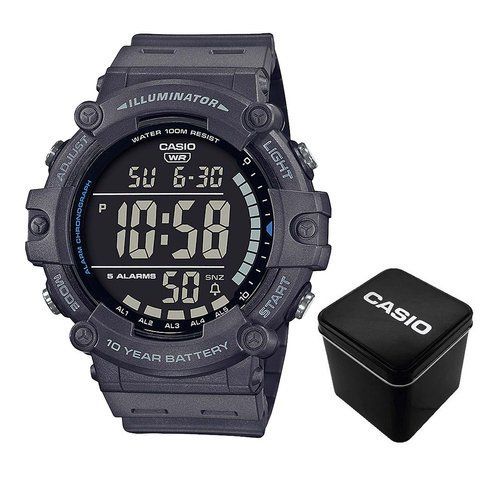 Чоловічий годинник Casio AE-1500WH-8B 1141-0130 фото