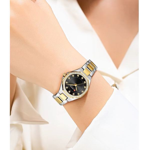 Curren 9100 Silver-Gold-Black 1008-0520 фото