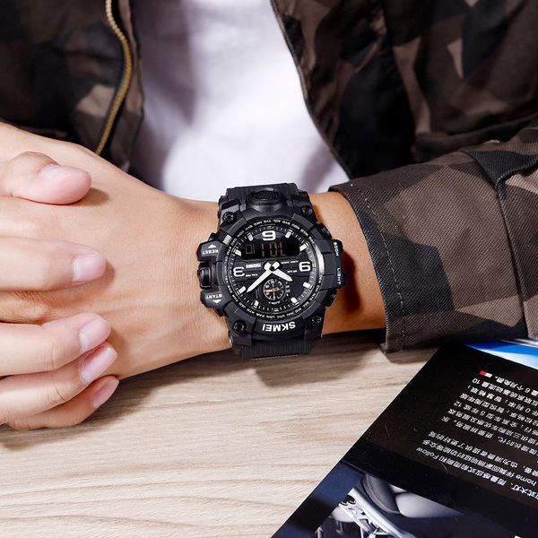 Годинник наручний Skmei 1586 Black 1080-0796 фото