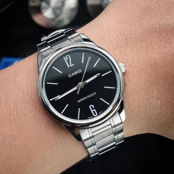 Чоловічий годинник Casio MTP-V005D-1B 1141-0477 фото
