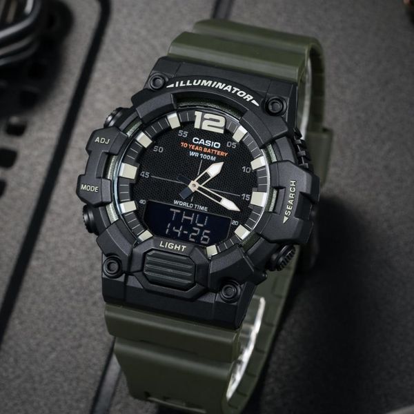 Чоловічий годинник Casio HDC-700-3A 1141-0086 фото