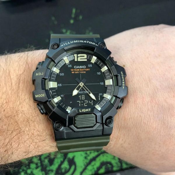 Чоловічий годинник Casio HDC-700-3A 1141-0086 фото