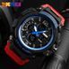 Часы наручные Skmei 1343 Black-Blue-Red Wristband SALE 1080-0082 фото 2