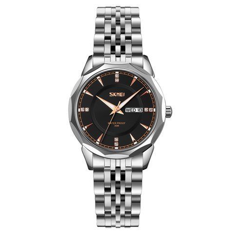 Часы наручные Skmei 9264SIBK Silver-Black 1080-2417 фото