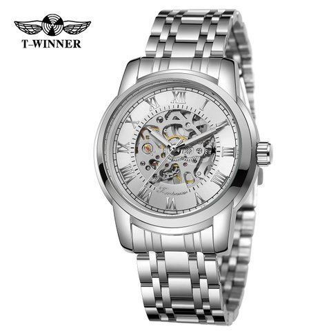 Годинник наручний Forsining 8250 Silver-Silver 1059-0253 фото