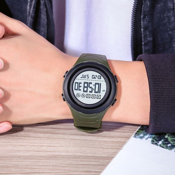 Годинник наручний Skmei 1674AGWT Army Green-white 1080-0848 фото
