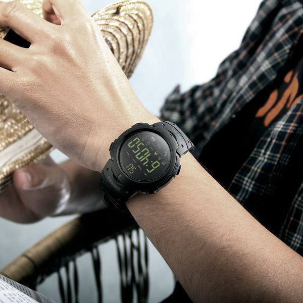 Часы наручные Skmei 1301BK black Smart Watch 1080-0931 фото