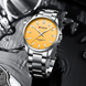 Годинник наручний Curren 9090 Silver-Orange 1008-0377 фото 4