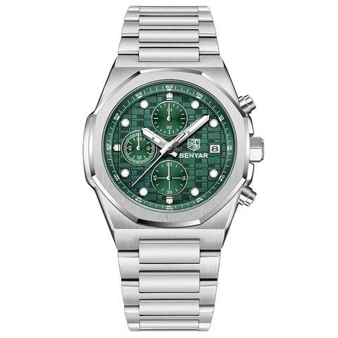 Benyar BY-5216 Silver-Green 1142-0034 фото