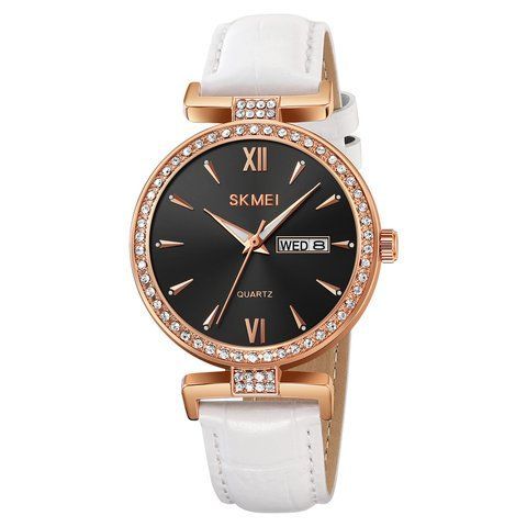 Часы наручные Skmei 2090RGWT Rose Gold-White 1080-2182 фото
