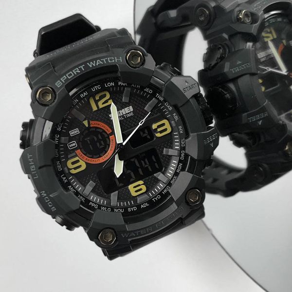 Часы наручные Skmei 1520BK All Black. 1080-0803 фото