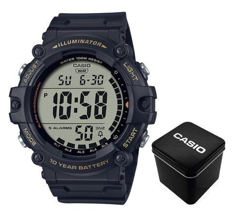 Чоловічий годинник Casio AE-1500WHX-1A 1141-0205 фото