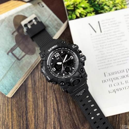 Часы наручные Skmei 1155 Black 1080-0394 фото