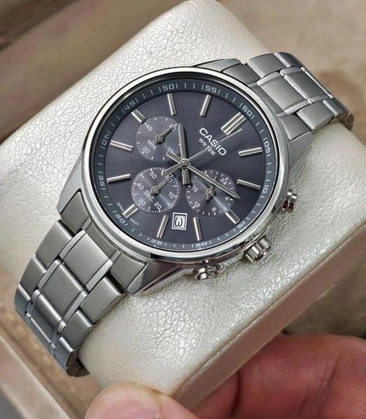 Чоловічий годинник Casio MTP-E515D-8A 1141-0488 фото