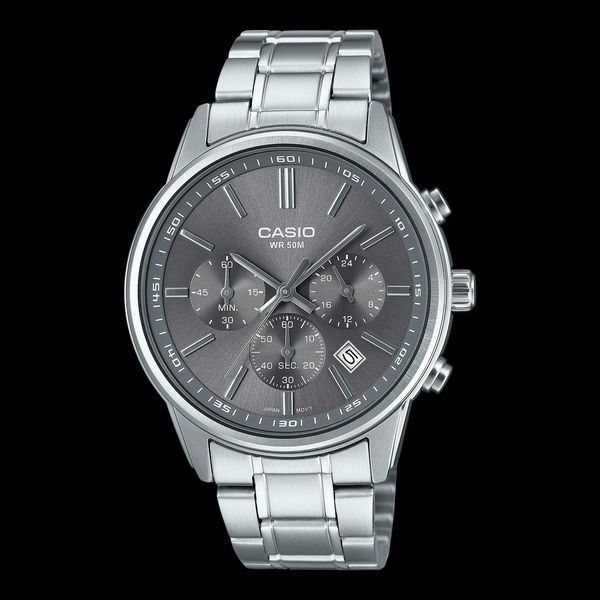 Чоловічий годинник Casio MTP-E515D-8A 1141-0488 фото