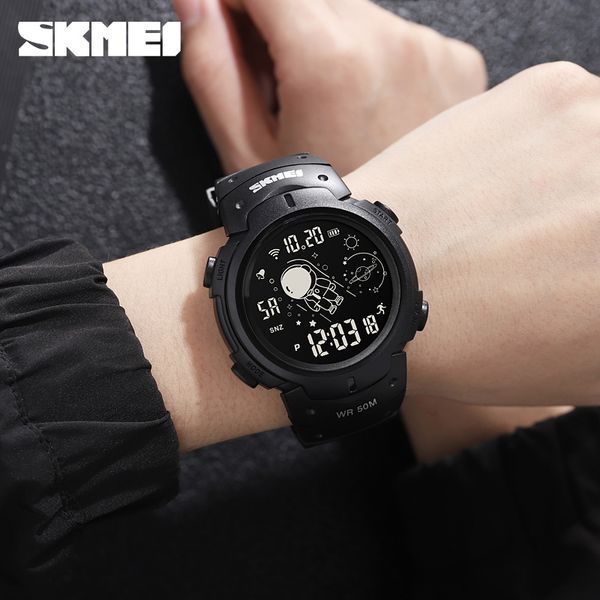 Годинник наручний Skmei 1820BK Black 1080-0852 фото