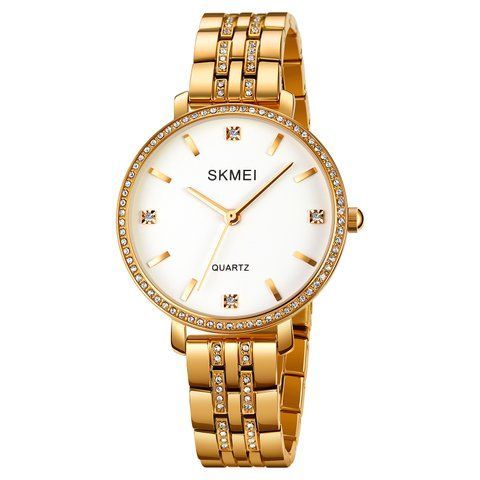 Часы наручные Skmei 2006GDWT Gold-White 1080-1812 фото