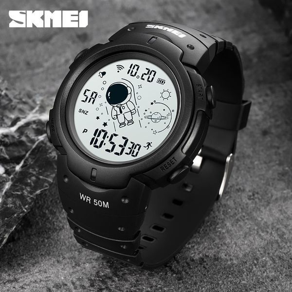Годинник наручний Skmei 1820BKWT Black-white 1080-0853 фото