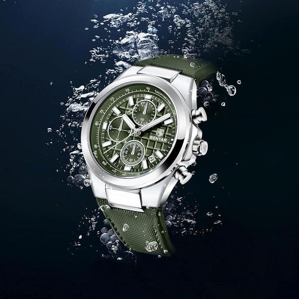 Benyar BY-5206 Silver-Green 1142-0044 фото