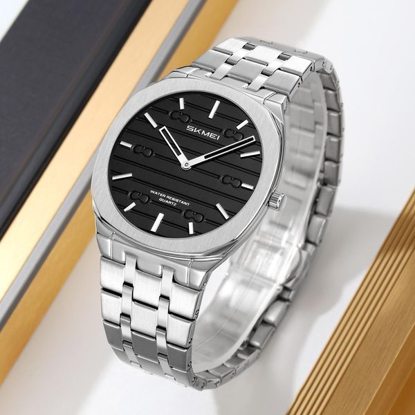 Skmei 9372SIBK Silver-Black 1080-3159 фото