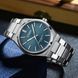 Годинник наручний Curren 8439 Silver-Blue 1008-0389 фото 4