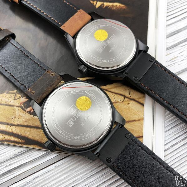 Curren 8301 Black-Dark Brown 1008-0196 фото