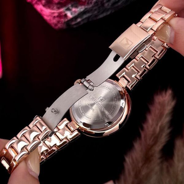 Curren 9017 Rose Gold-Red 1008-0544 фото