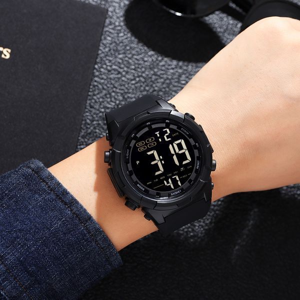 Часы наручные Skmei 1845BK All Black 1080-0827 фото