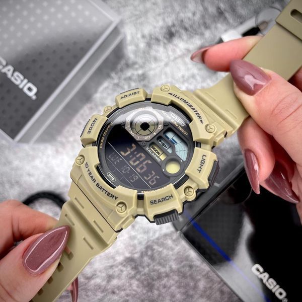 Чоловічий годинник Casio WS-1500H-5B 1141-0343 фото