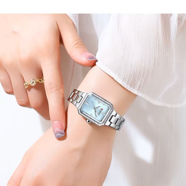 Curren 9102 Silver-Blue 1008-0511 фото