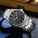 Годинник наручний Curren 8439 Silver-Black 1008-0392 фото 2
