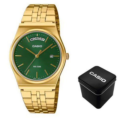 Чоловічий годинник Casio MTP-B146G-3A 1141-0448 фото