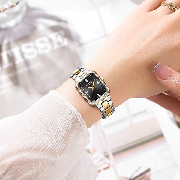 Curren 9102 Silver-Gold-Black 1008-0515 фото