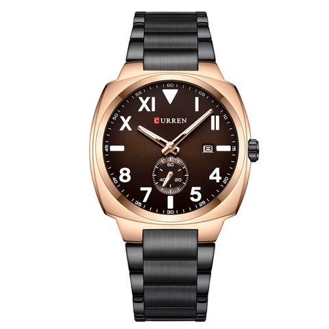 Сurren 8472 Black-Rose Gold-Brown 1008-0585 фото