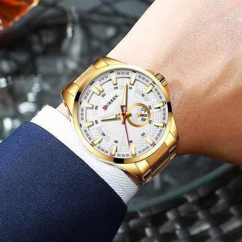 Curren 8372 Gold-White 1008-0246 фото