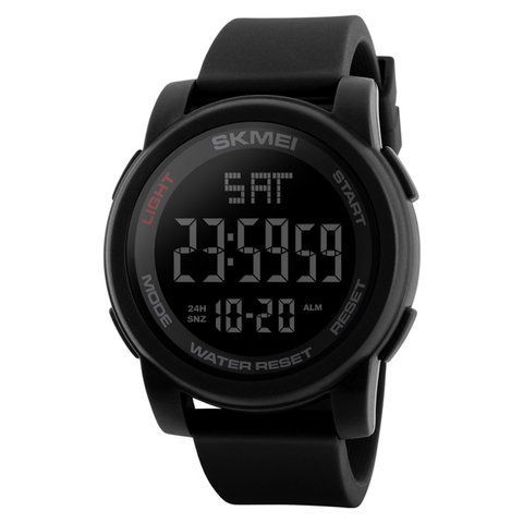 Часы наручные Skmei 1257BK All Black 1080-0814 фото